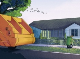 Volvo разрабатывает роботов-сборщиков мусора