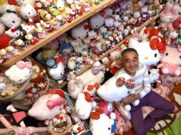 В Японии бывший полицейский собрал крупнейшую в мире коллекцию игрушек Hello Kitty