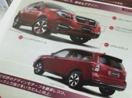 В Сети появились фото обновленного Subaru Forester