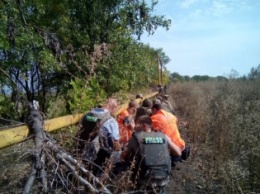 Для жителей Крымского восстанавливают разбитый газопровод (фото)