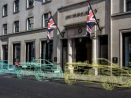 На улицах лондона появились прозрачные кабриолеты Range Rover Evoque