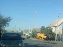 В Волгограде маршрутка опрокинулась после столкновения с Toyota