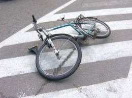 В Брянской области полицейский сбил велосипедиста на пешеходном переходе
