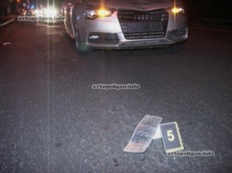 ДТП в Киеве: в Дарницком районе Audi сбил насмерть пешехода.ФОТО