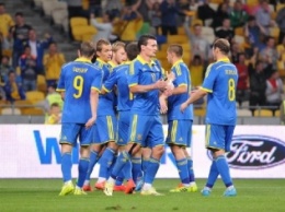 Футбол: Сборная Украины отправилась в Македонию