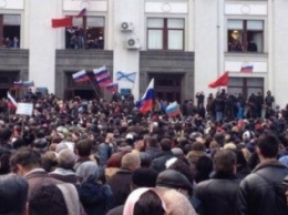 Бабушка-сепаратистка возмущена «мэром» Луганска (видео)