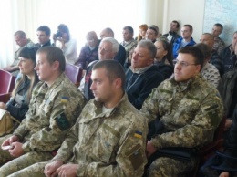 В Корабельном районе Николаева 36 военнослужащих получили знак "Участника АТО"