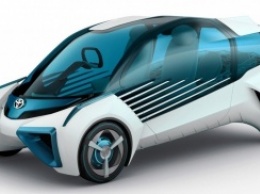 Toyota анонсировала футуристический водородный концепт-кар FCV Plus