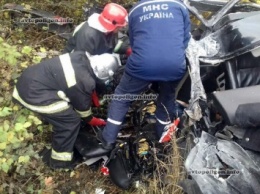 ДТП в Хмельницкой области: в столкновении Opel Omega с грузовиком Scania погиб 26-летний водитель. ФОТО