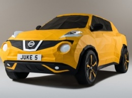Nissan сделал Juke из бумаги