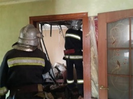 На Николаевщине пожар в жилом доме уничтожил двери, кровати, шкаф и ковер