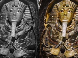 Появились обновленные изображения гробницы Тутанхамона в цвете (ФОТО)