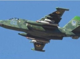 На границе Днепропетровской и Запорожской областей разбился военный самолет