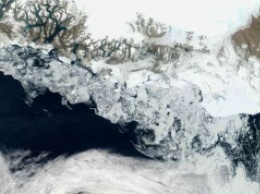 Один из крупнейших ледников в Гренландии раскололся из-за глобального потепления
