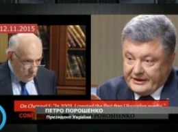 Шустер показал часть скандального интервью Порошенко о бизнес-активах президента (ВИДЕО)