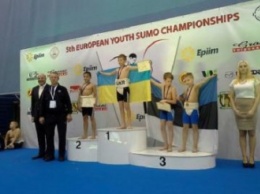 Спортсмены Днепропетровщины завоевали 5 золотых медалей на Чемпионате Европы по сумо