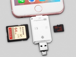 i-FlashDrive HD II – флешка для iOS и Android со слотами SD и microSD