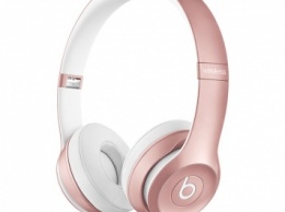 Apple начала продажи беспроводных наушников Beats Solo2 и «вкладышей» Beats urBeats в цвете «розовое золото»