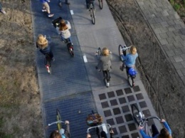 "Солнечная дорожка" для велосипедистов сможет генерировать энергию