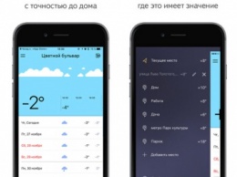 «Прогноз погоды с точностью до дома»: Яндекс выпустил новое приложение Яндекс.Погода для iPhone