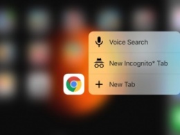 Google Chrome для iOS получил поддержку жестов 3D Touch и новые шорткаты для Bluetooth-клавиатур