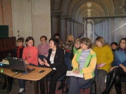 Николаевские и харьковские библиотекари обниваются опытом в режиме скайп-конференции