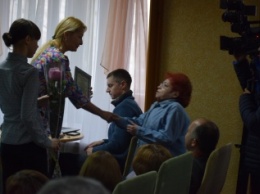 Янишевская поздравила Николаевскую областную организацию Союза инвалидов Украины с 25-летием