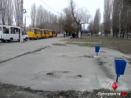 В Николаеве на Намыве неизвестные украли остановку общественного транспорта