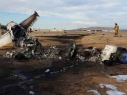 В США в Сан-Бернадино в результате падения легкомоторного самолета погибли два человека