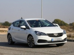 2016 Opel Astra GSI заметили во время тестов
