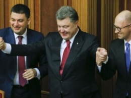 Заявление Порошенко-Яценюка-Гройсмана: Смена премьер-министра на данный момент неактуальна