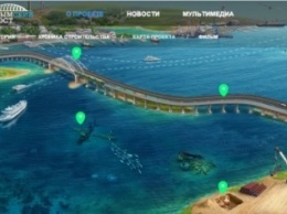 У несуществующего моста в Крым появился свой интернет-сайт
