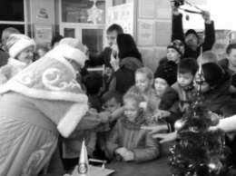 В Николаеве побывал Украинский Дед Мороз