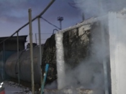 На территории вагонного депо в Одессе произошел пожар