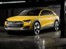 Водородный концепт Audi h-tron показался в Детройте