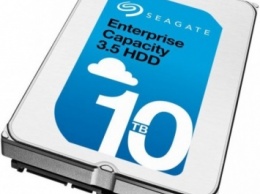Seagate выпустила свой первый гелиевый HDD на 10 ТБ