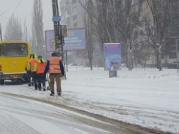 Снегопад в Николаеве. Беспристрастная видеофиксация