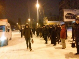 Утро 18 января: жителям Николаева сложно добраться на работу – маршруток очень мало