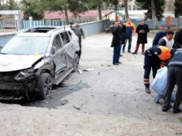 В турецкую школу попал снаряд из Сирии