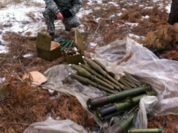 Луганская область: СБУ обнаружила тайник с оружием