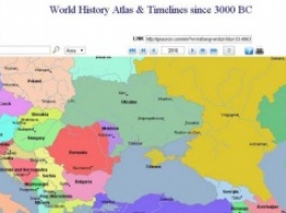 При помощи сайта можно узнать, какие страны занимали территорию Украины в прошлом