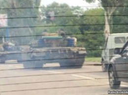 Украинская разведка зафиксировала танки и "Грады" боевиков в районе Донецка