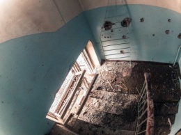Опубликованы фото разрушенной больницы в Донецке (ФОТО)