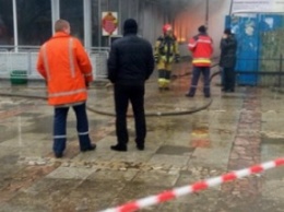 Предварительная причина пожара в старейшем универмаге Ужгорода - самовозгорание
