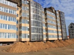 Под Одессой остановили строительство жилых комплексов