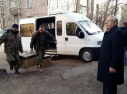 Городской штаб отправил очередную помощь криворожанам–бойцам АТО на передовую (фото)