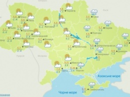 Погода на сегодня: На востоке и юге Украины дожди, температура до +11