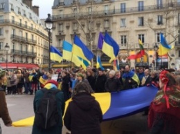 По Европе прокатились акции протеста против российской агрессии в Украине