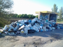 Запорожская служба автодорог обратилась к власти по поводу мусора