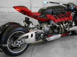 Ненормальный мотоцикл с мотором V8: 470 «кобыл» на 400 кг